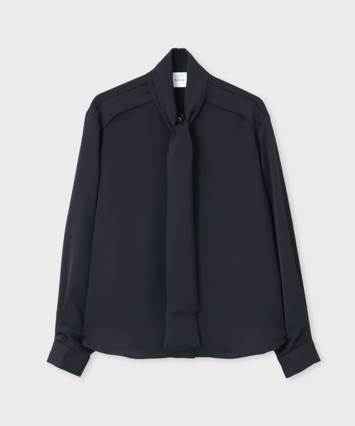 ブラウス シャツ ウィメンズ サテンボウタイ ブラウス / 155009 SH174 レディース