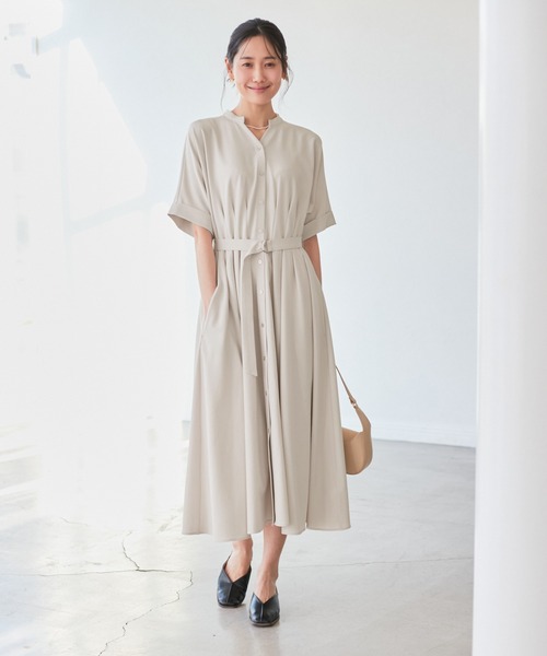 フェニックス ワンピー XSサイズ 小さいサイズ スキッパーシャツワンピース 低身長さん・小柄女性