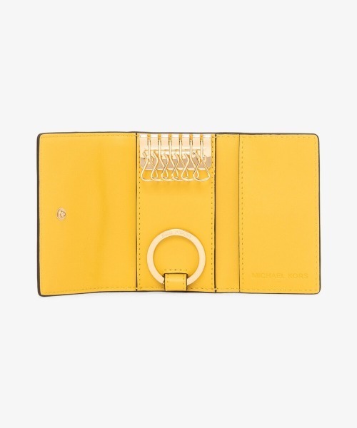 マイケルコース☆新品☆MKシグネチャー キーケース/黄色 イエロー 楽天市場】【連休セール】 マイケルコース キーケース