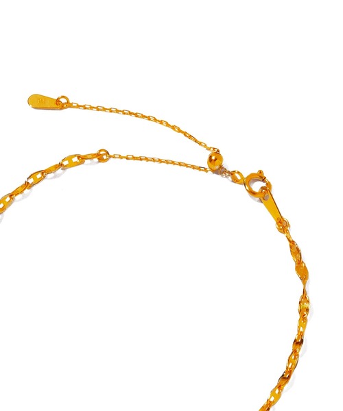 ネックレス 「les bon bon」K18 Roe necklace/ロエ ネックレス BOB658  レディースの画像