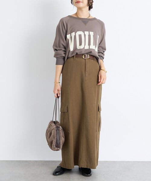 RIVE DROITE（リヴドロワ） スカート 「MONN.:.(モン)」カーゴマキシ
