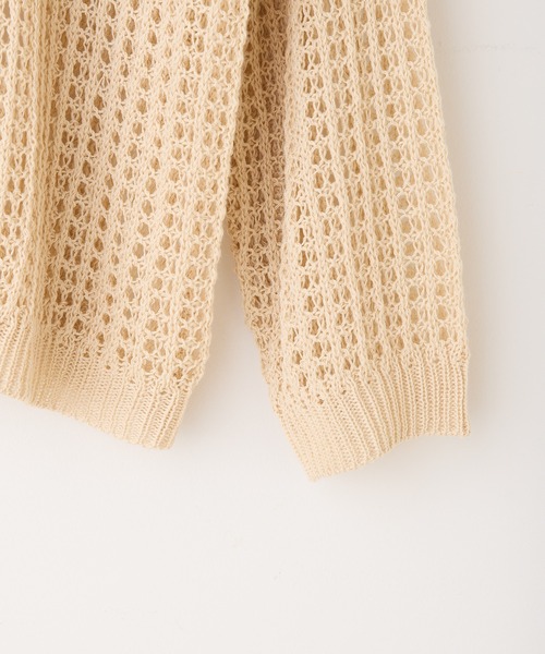 「WHIMSIC」 長袖ニット FREE アイボリー メンズ_画像4