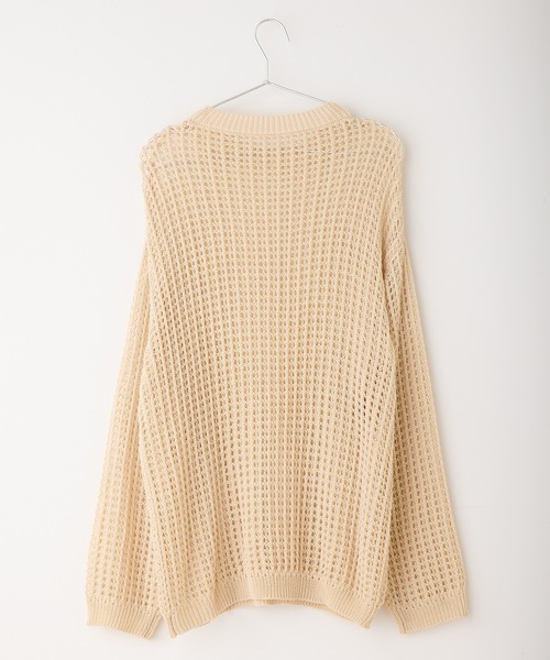 「WHIMSIC」 長袖ニット FREE アイボリー メンズ_画像5