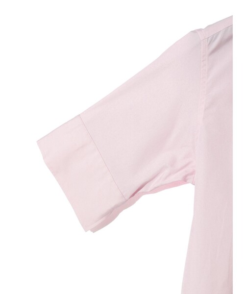 MIDIUMISOLID ブラウス シャツ for Ladies ハーフスリーブシャツ
