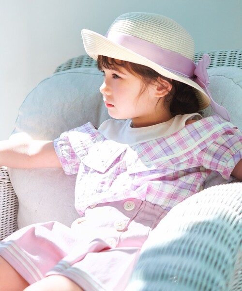 エニィファム140サイズ　セーラーカラーTシャツ＆マリンショートパンツ any FAM パンツ マリン ショートパンツ キッズ 子供服 女の子