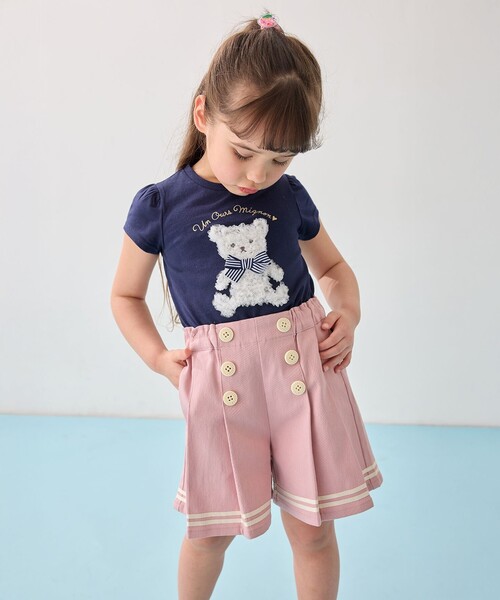 any FAM パンツ マリン ショートパンツ キッズ 子供服 女の子
