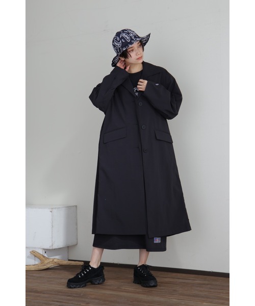 チャンピオン　コート　 定価14000円　新品　未使用 Champion（チャンピオン） ステンカラーコート MEDIUM ブラック