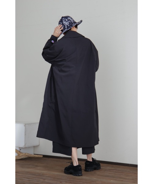 Champion（チャンピオン） ステンカラーコート MEDIUM ブラック