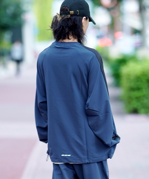 THE MILES tシャツ GYMTEC 4WAYストレッチワークアウト メッシュ切替