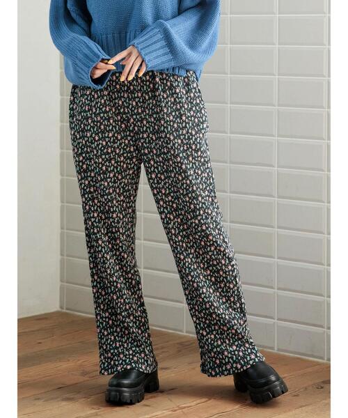 「Sugar spoon」 イージーパンツ FREE ブルー レディース_画像3