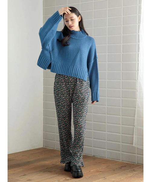 「Sugar spoon」 イージーパンツ FREE ブルー レディース_画像5