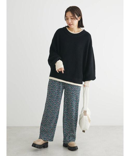 「Sugar spoon」 イージーパンツ FREE ブルー レディース_画像8