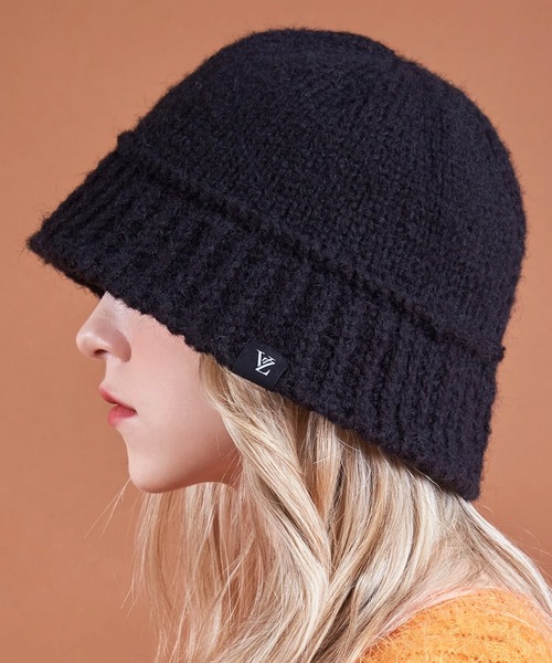 「VARZAR」 ニットキャップ FREE ブラック レディース_画像6