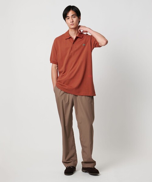 LACOSTE ポロシャツ 「別注」「LACOSTE」 ピケ スキッパー
