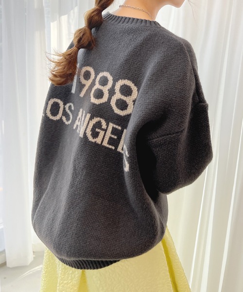 「Futier land」 長袖ニット FREE ライトベージュ レディース_画像6