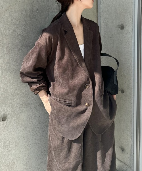 ジャケット テーラードジャケット コーデュロイテーラードジャケット