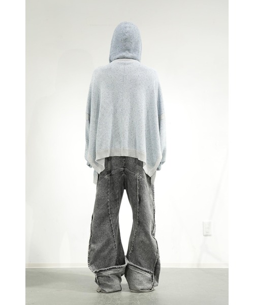 パーカー BASEMARK/ベースマーク/Knit Big Hoodie レディース メンズ L.H.P パーカー BASEMARK/ベースマーク/Knit Big Hoodie