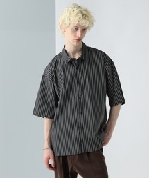 シャツ 「WEB限定」マルチマテリアルストライプブロードシャツSS(HARE) メンズ レディース｜ZOZOTOWN Yahoo!店