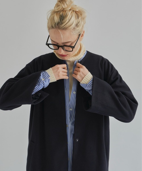 「Aunt Marie's」 コート FREE ブラック レディース_画像8