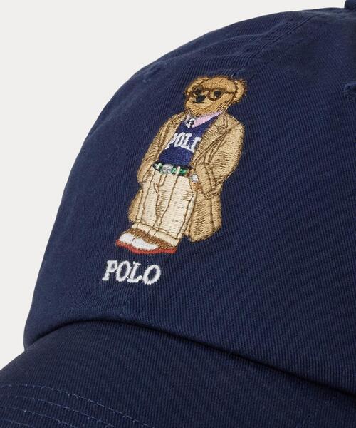 POLO RALPH LAUREN キャップ アップリケド ツイル ボール キャップ