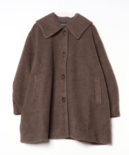 「FUNALIVE」 ステンカラーコート L ブルー レディース_画像8