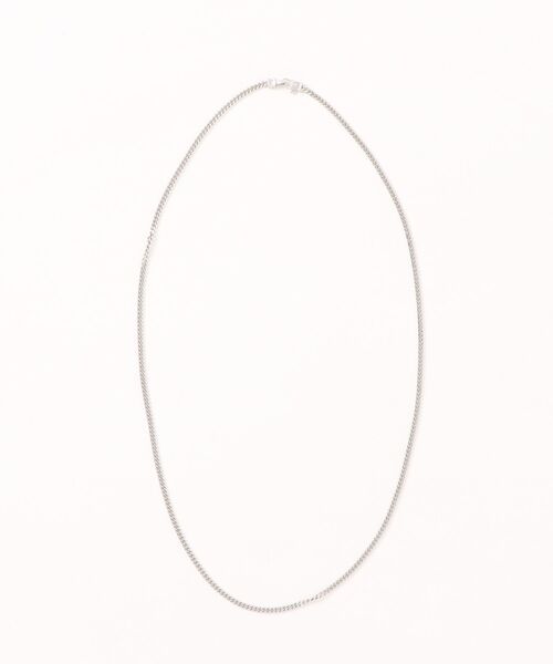 ネックレス 「TOMWOOD(トムウッド)」Curb Chain M シルバーネックレス 24.5 inch　ユニセックス レディース メンズの画像