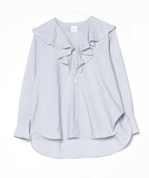 「Spick & Span」 長袖ブラウス - ブルー レディース Spick＆Span 「Spick & Span」 長袖ブラウス FREE ブルー