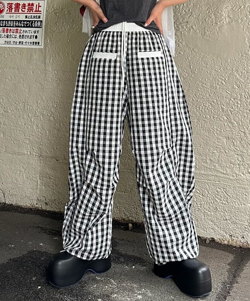 その他 Lillyroyasu Alley Tokyo パンツ いろんな柄パラシュートパンツ レディース