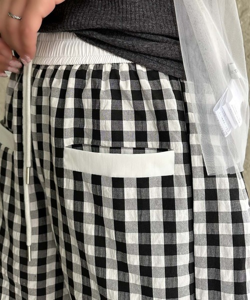 Alley Tokyo パンツ いろんな柄パラシュートパンツ レディース