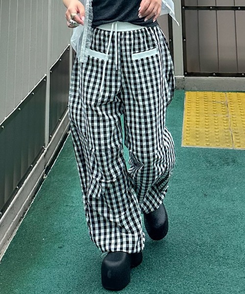 その他 Lillyroyasu Alley Tokyo パンツ いろんな柄パラシュートパンツ レディース