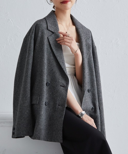 RANAN（ラナン） ジャケット テーラードジャケット ダブルテーラード