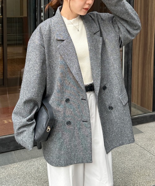 RANAN ジャケット テーラードジャケット 「セットアップ対応」ダブル