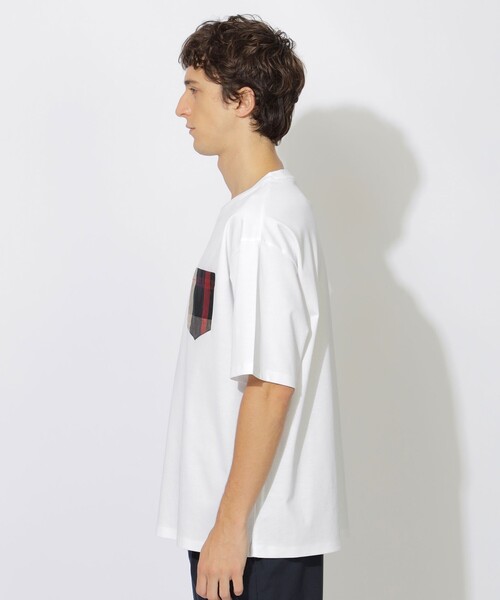 CB CRESTBRIDGE tシャツ 半袖 チェックポケットTシャツ レディース
