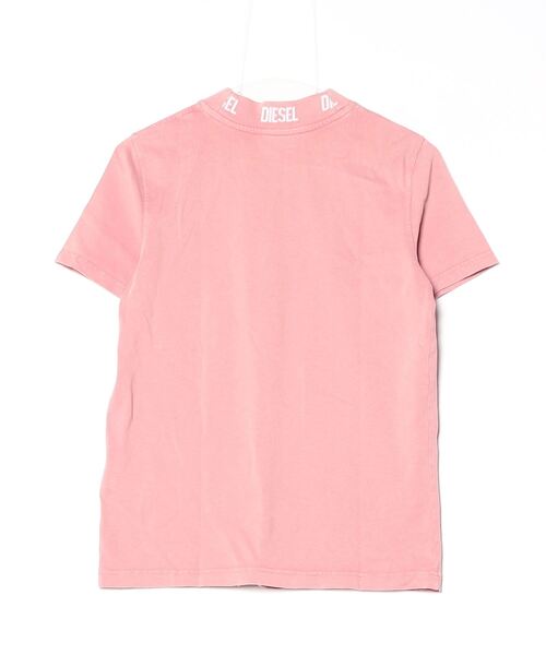 DIESEL 「DIESEL」 半袖Tシャツ SMALL ピンク レディース