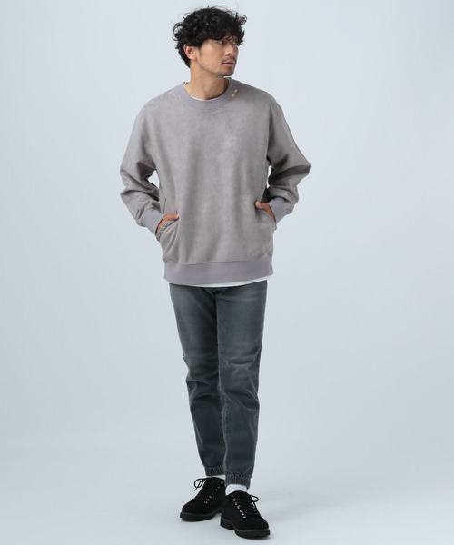 「BAYFLOW」 長(zhǎng)袖Tシャツ MEDIUM グレー メンズ
