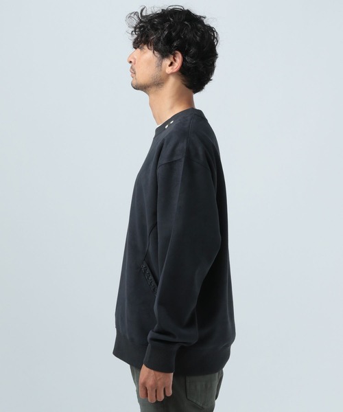 「BAYFLOW」 長(zhǎng)袖Tシャツ MEDIUM グレー メンズ