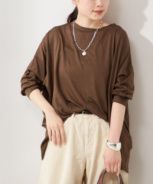 tシャツ 「追加3」リヨセルドルマンプルオーバー レディース