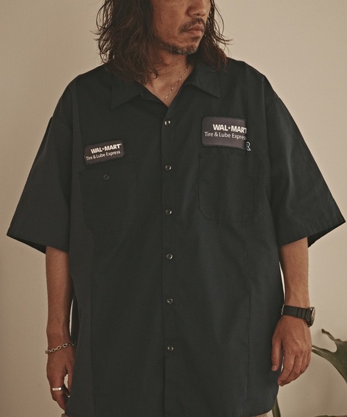 ALL RUNS シャツ 半袖 3in1 S/5 Work Shirt ワークシャツ メンズ 夏物