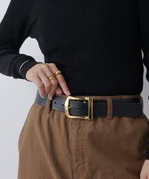 ベルト 「MONN.:. （モン）」ゴールドメタルレザーベルト レディース｜ZOZOTOWN Yahoo!店