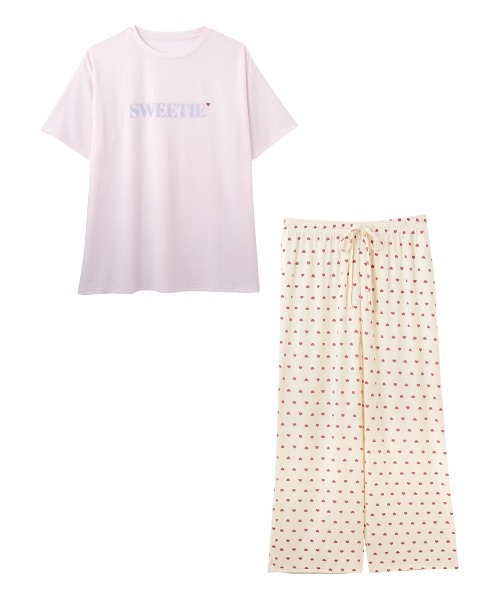PEACH JOHN パジャマ ルームウェア プリントTシャツパジャマ