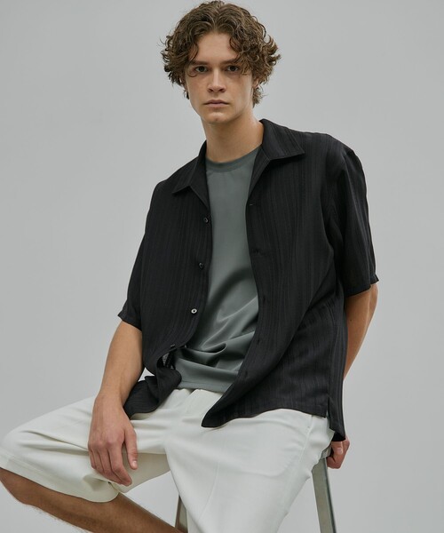 UNITED TOKYO メンズ　半袖ニットシャツ　サイズS UNITED TOKYO MENS（ユナイテッド トウキョウ メンズ）公式通販