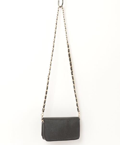 CECIL McBEE（セシルマクビー） ショルダーバッグ バッグ ラメチェーン