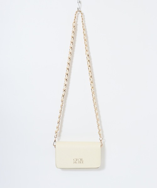 CECIL McBEE（セシルマクビー） ショルダーバッグ バッグ ラメチェーン