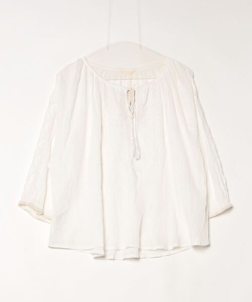 studio CLIP 「studio CLIP」 長袖ブラウス FREE ホワイト レディース  