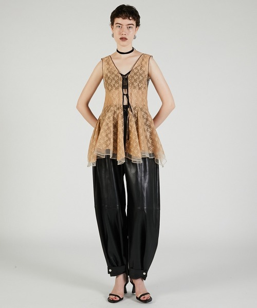 PRANK PROJECT（プランクプロジェクト） パンツ Fauxレザージョガー