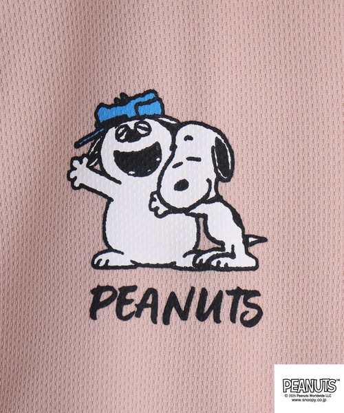 PEANUTS パーカー PEANUTSハニカムドライZIPパーカー メンズ