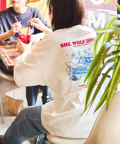 「FREAK'S STORE」 半袖Tシャツ MEDIUM ホワイト メンズ