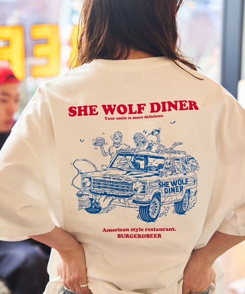「FREAK'S STORE」 半袖Tシャツ MEDIUM ホワイト メンズ