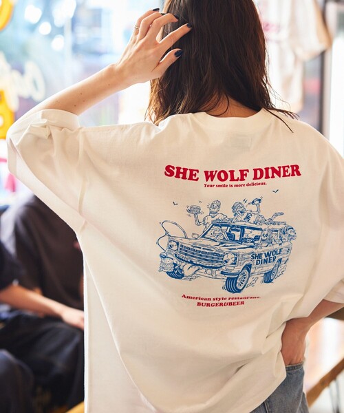 「FREAK'S STORE」 半袖Tシャツ MEDIUM ホワイト メンズ