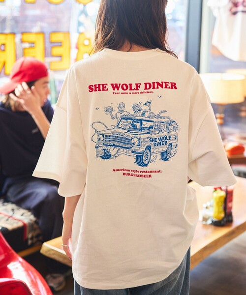 「FREAK'S STORE」 半袖Tシャツ MEDIUM ホワイト メンズ